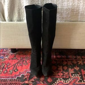 Gianni Bini Black Suede Boots - image 1